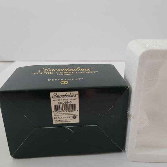 Department 56 Snowbabies "Your A Sweetheart" Figurine - Picture 14 of 16